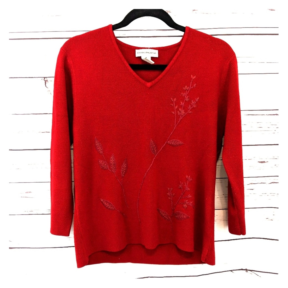 Evan Picone v-neck sweater